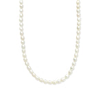Halskette Perlen 5,0 mm 40 + 5 cm 14K Gelbgold