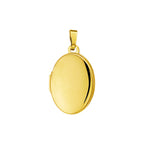medaillon 14K geelgoud - ovaal
