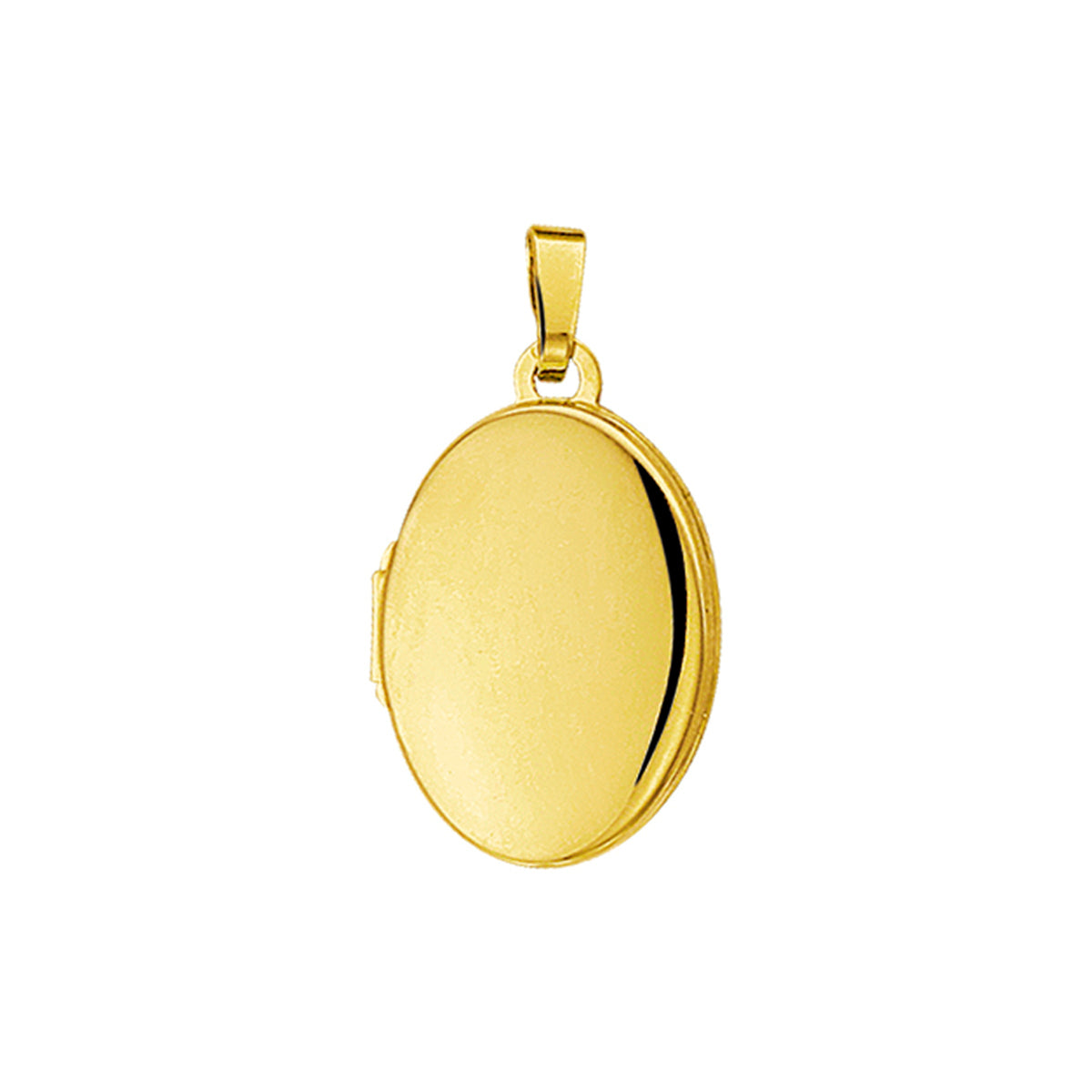 medaillon 14K geelgoud - ovaal