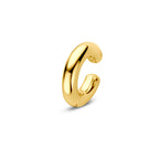 ear cuff 17 mm 1 micron zilver verguld (geel)