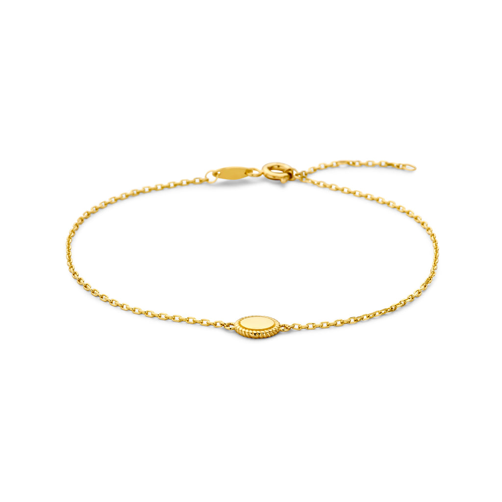 Armband 16,5 - 17,5 - 18,5 cm 14K Gelbgold
