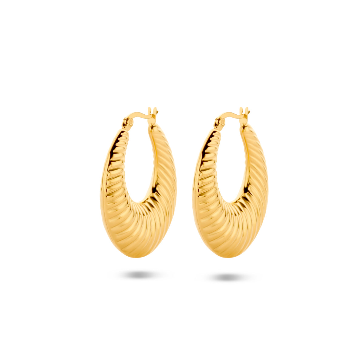 oorringen ion plating 38 mm edelstaal