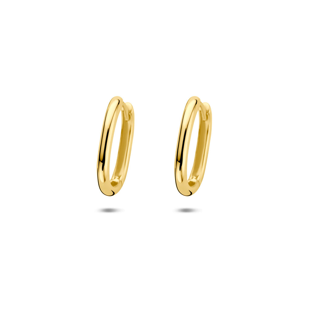 Creolen 15 mm 14K Gelbgold