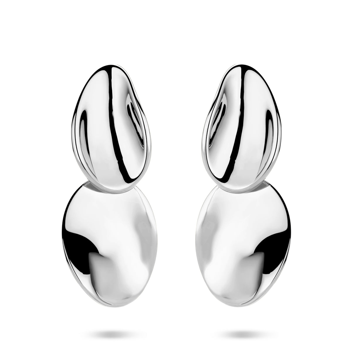 Ohrhänger 32 mm Silber rhodiniert