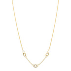 collier 42 + 3 cm 14K geelgoud