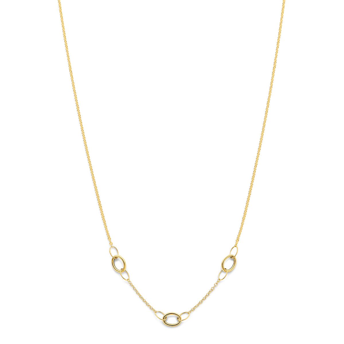 collier 42 + 3 cm 14K geelgoud