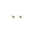 Ohrstecker Zirkonia 14K Gelbgold