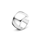 ear cuff 13 mm zilver gerhodineerd