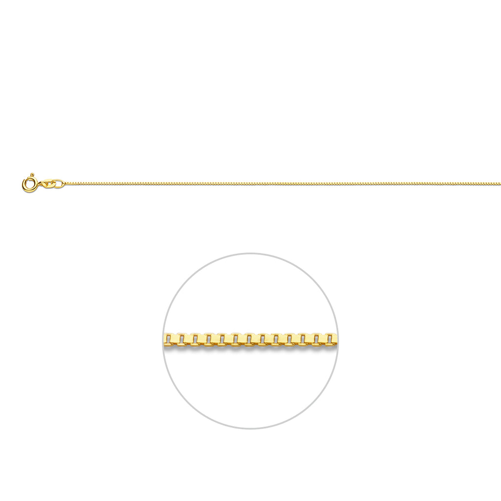 Venezianer 0,7 mm 14K Gelbgold