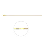 Venezianer 0,7 mm 14K Gelbgold
