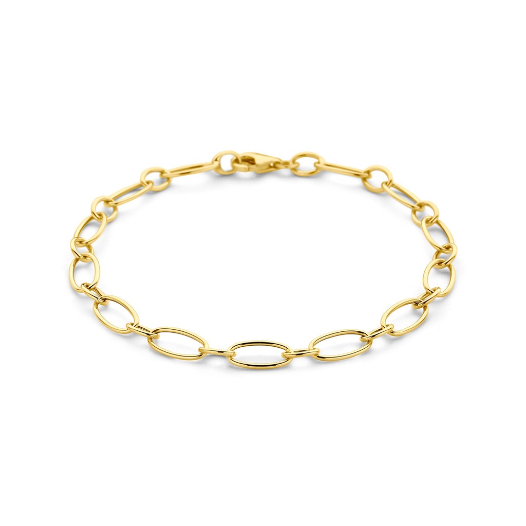 armband 5,5 mm 19 cm 14K geelgoud