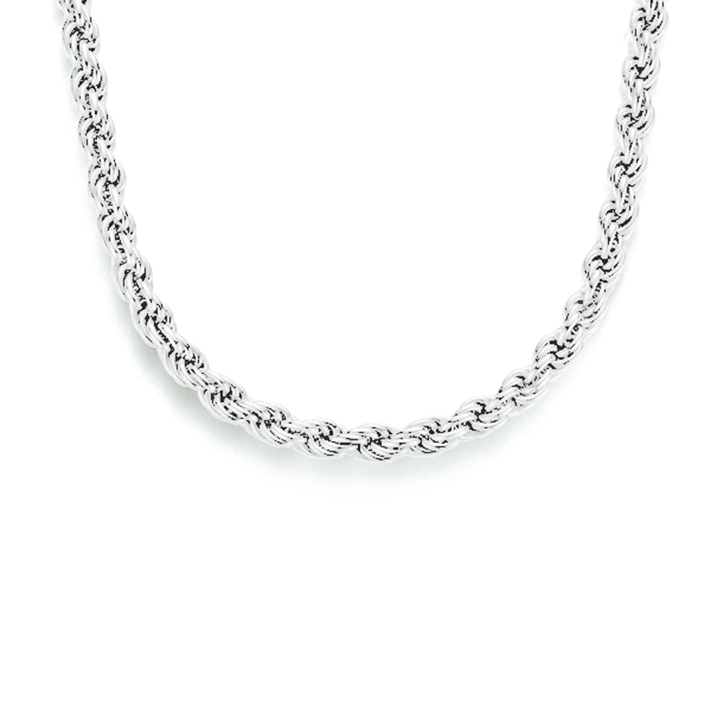 Kordel 2,5 mm Silber rhodiniert