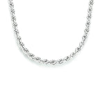 Kordel 2,5 mm Silber rhodiniert