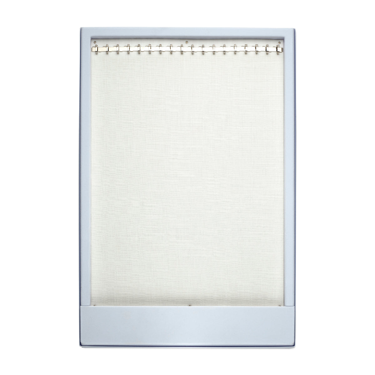 opmaaktray carrousel 330 x 220 mm wit met zilverkleurige haakjes pos materialen