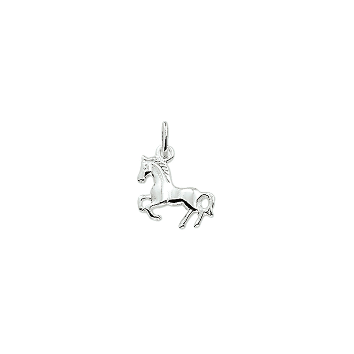 Anhänger Pferd Silber rhodiniert