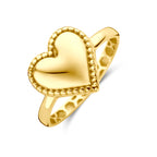 Ring Herz 14K Gelbgold