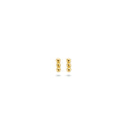Ohrstecker Kugeln 4 mm 14K Gelbgold