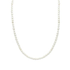Halskette Perlen 3,2 mm 40 + 5 cm 14K Gelbgold