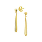 oorhanger druppel 14K geelgoud - druppel/komma/pegel