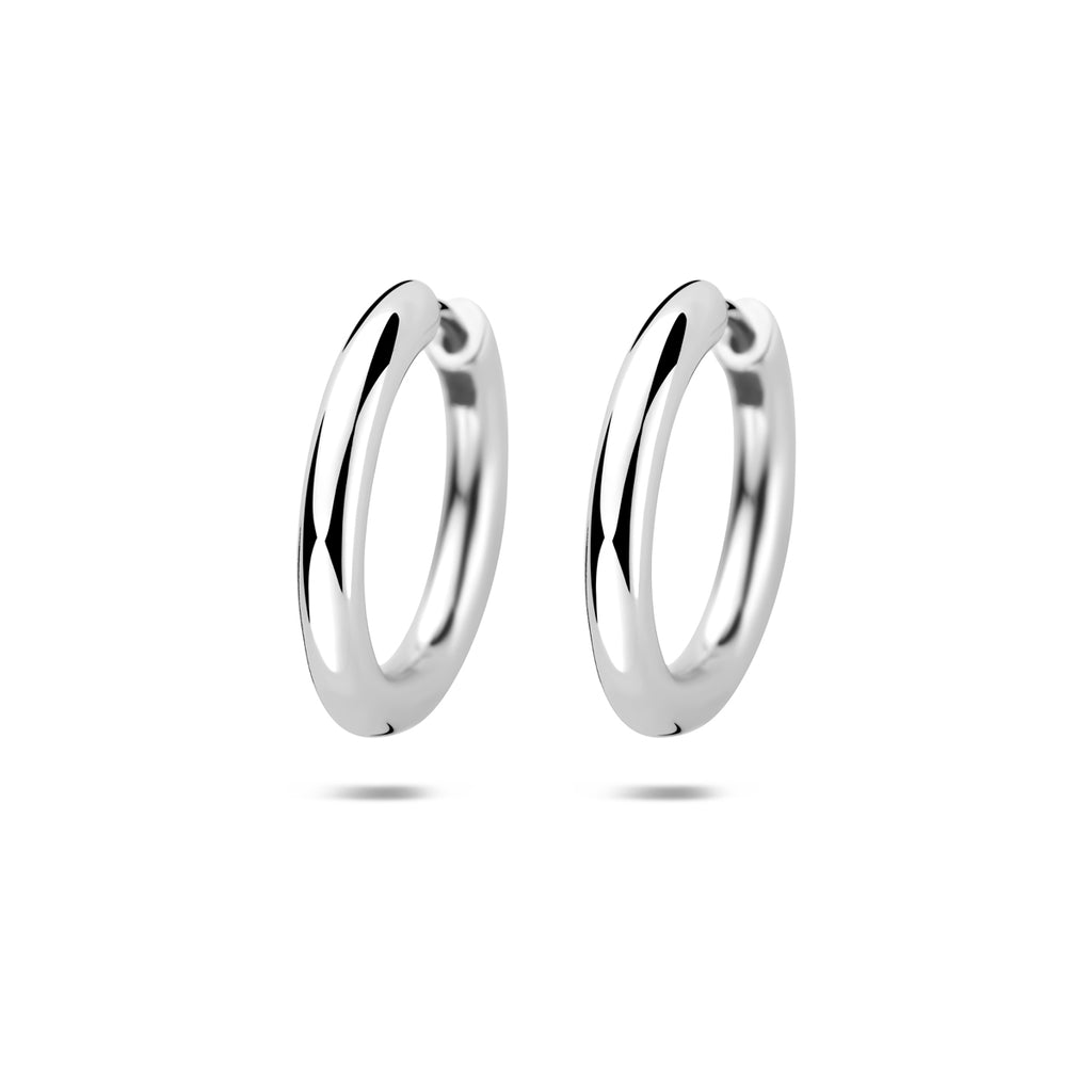 klapoorringen 20,5 mm zilver gerhodineerd