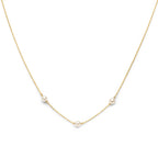 collier parel 40 ��� 42 ��� 44 cm 14K geelgoud