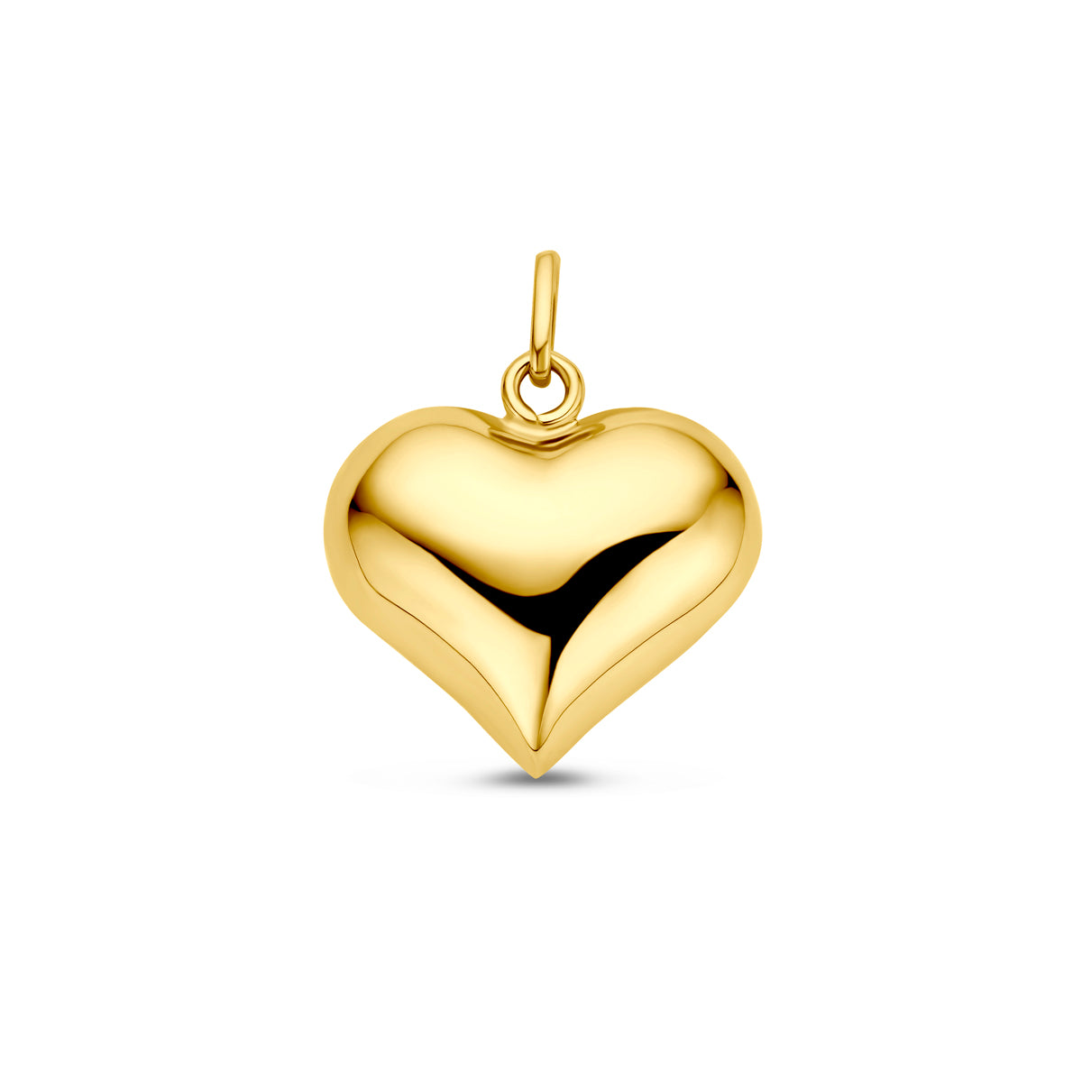 Anhänger Herz 14K Gelbgold