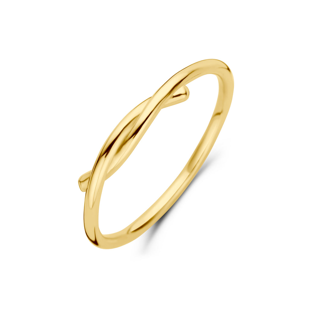ring 14K geelgoud