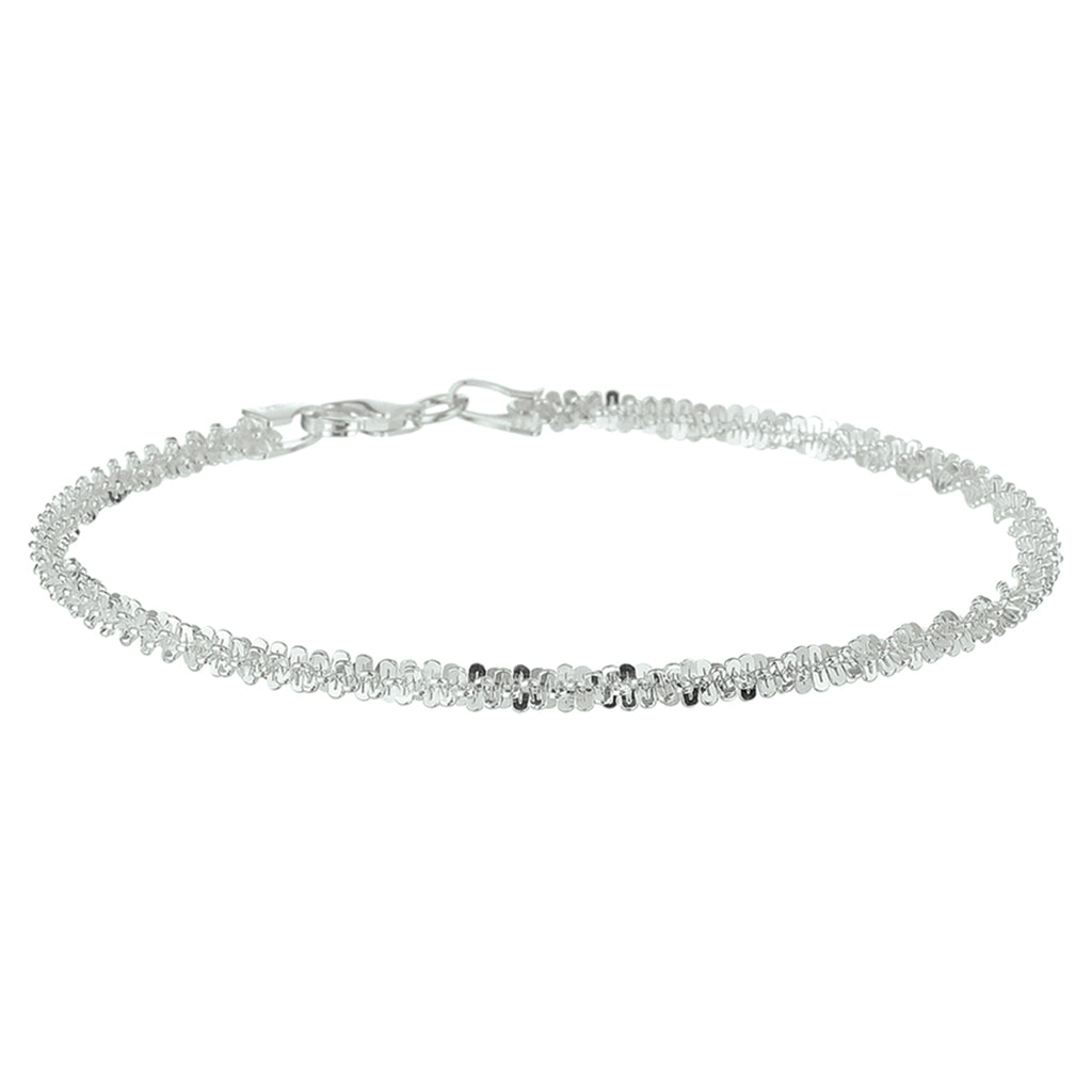Armband Fantasie 3,0 mm Silber rhodiniert