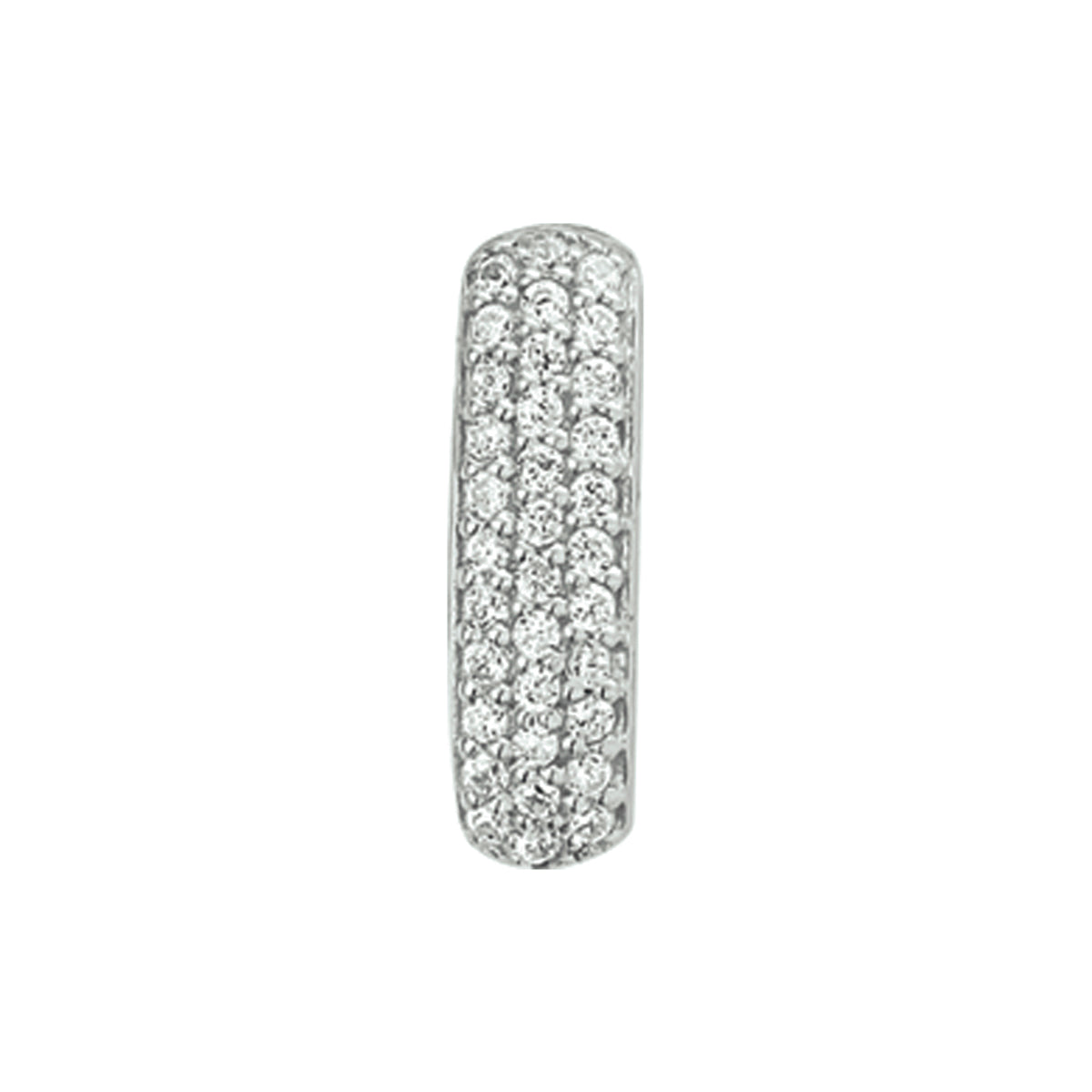 hanger zirkonia zilver gerhodineerd