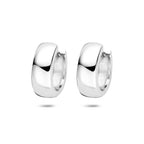 Creolen 15 mm rhodiniertes Silber