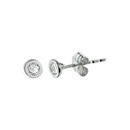 Ohrstecker Zirkonia 14K Weißgold