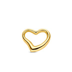hanger hart 10 mm 14K geelgoud