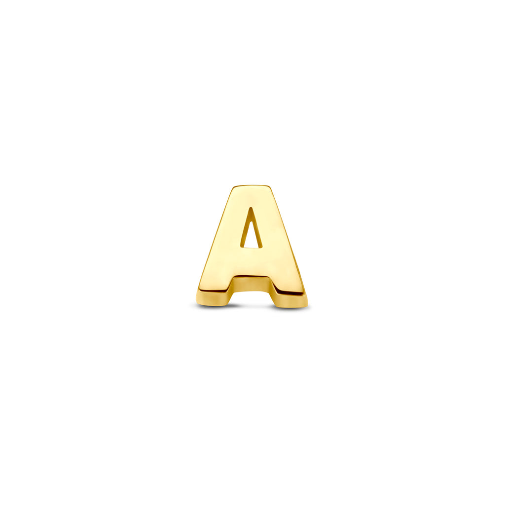 Anhänger Buchstabe 14K Gelbgold