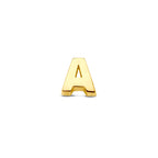 Anhänger Buchstabe 14K Gelbgold