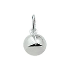 hanger voetbal zilver gerhodineerd