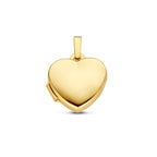 medaillon hart 14K geelgoud