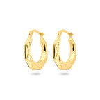 Ohrringe lapidiert 14K Gelbgold