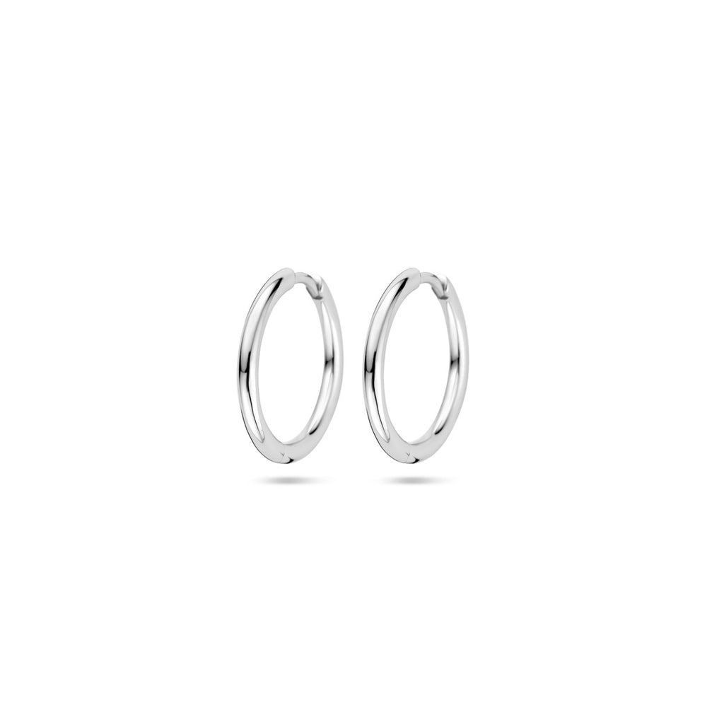 klapoorringen rond 2,0 mm zilver gerhodineerd