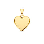 Gravur Herz 14K Gelbgold