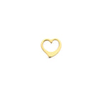 Anhänger Herz 7 mm 14K Gelbgold
