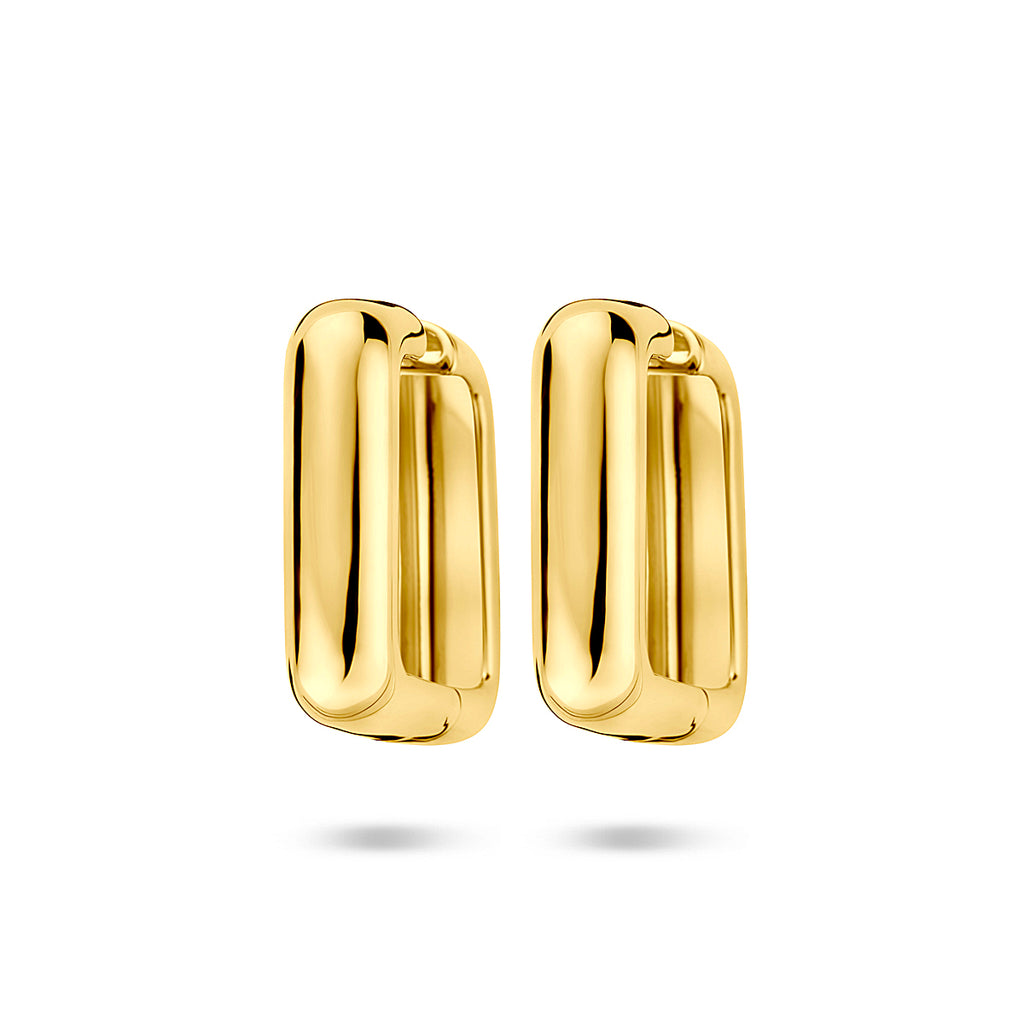 Klappcreolen 25 mm 1 Mikron vergoldet (Gelbgold)