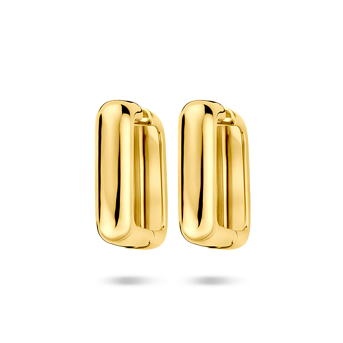 Klappcreolen 25 mm 1 Mikron vergoldet (Gelbgold)