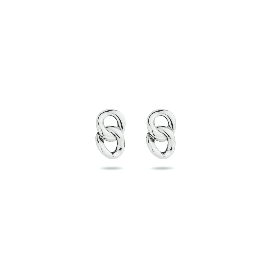 oorhangers schakel zilver gerhodineerd