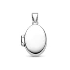 Medaillon 16,5 mm Silber rhodiniert