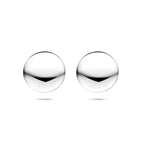 Ohrstecker 20 mm Silber rhodiniert
