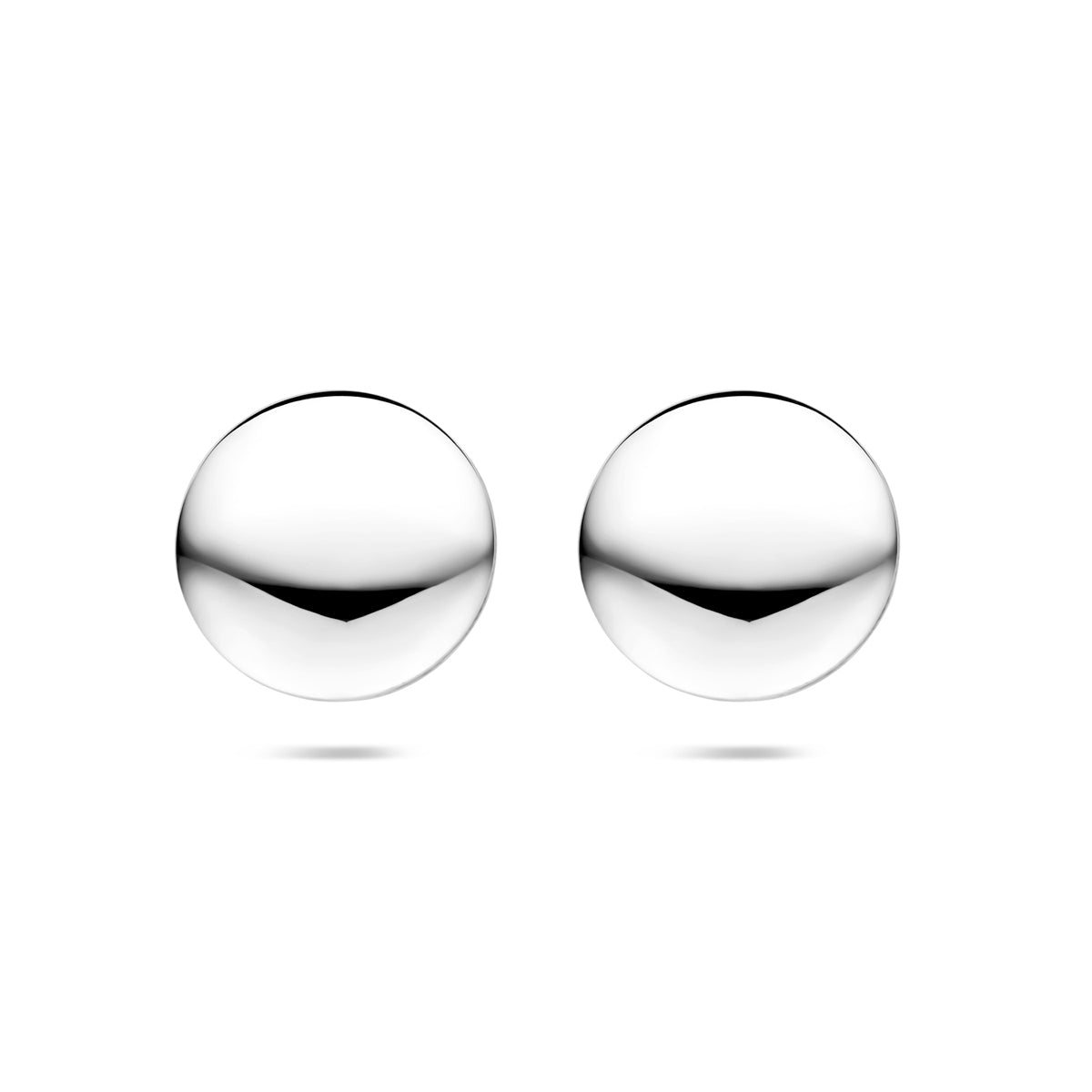 Ohrstecker 20 mm Silber rhodiniert