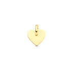 graveerhanger hart 14K geelgoud