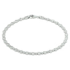Tennisarmband Zirkonia 3,0 mm 18 cm Silber rhodiniert
