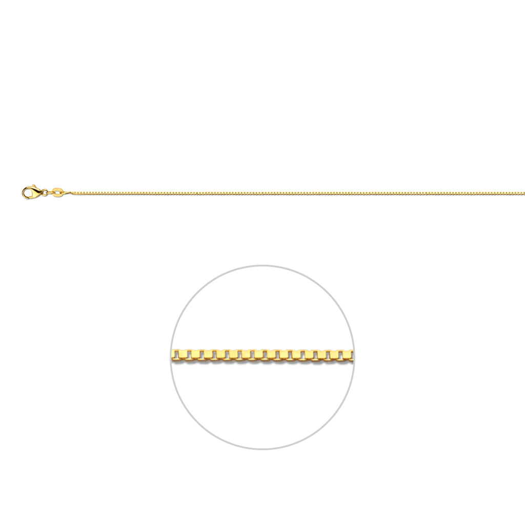 Venezianer 0,9 mm Doublé 10/000 (gelb)