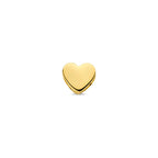 9 Karat Anhänger Herz 5 mm 9 Karat Gelbgold